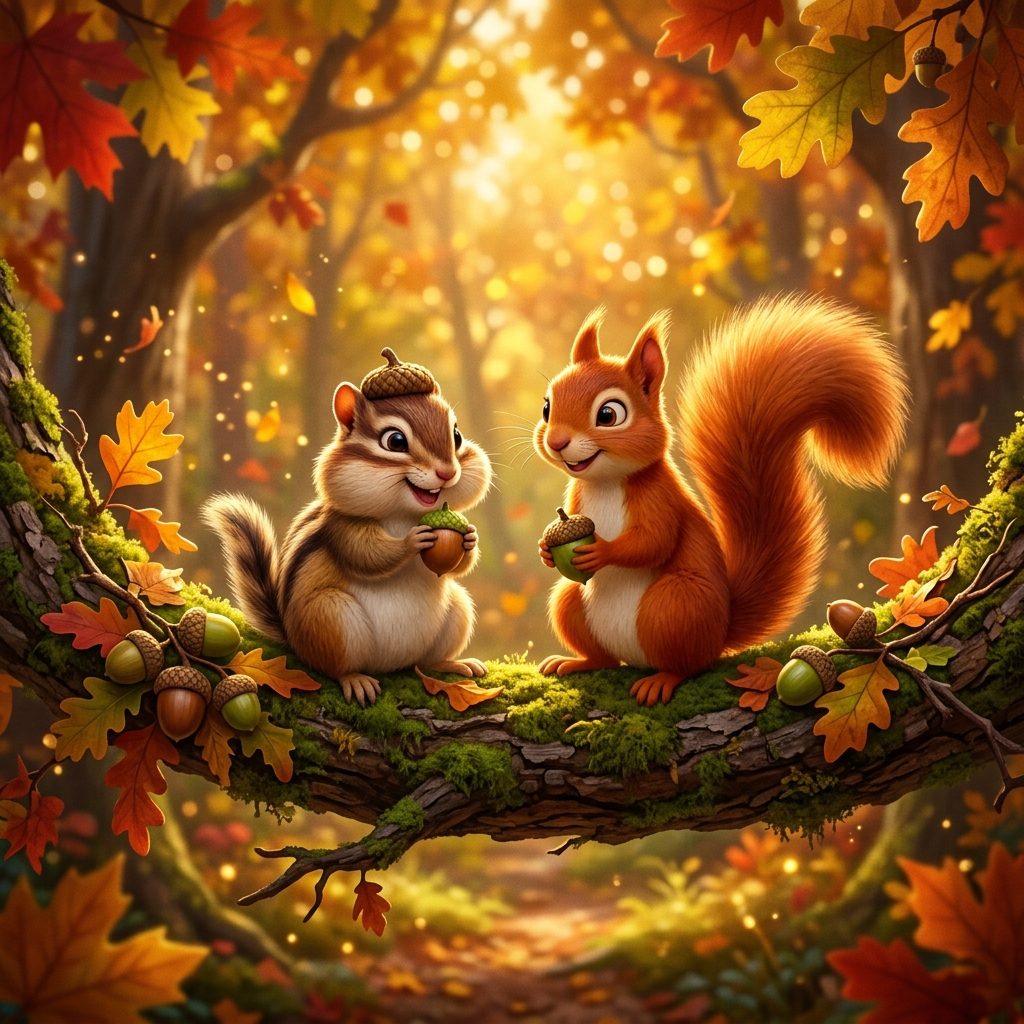 Exploring the 'Great Acorn Heist': Fun Forest Facts for Kids