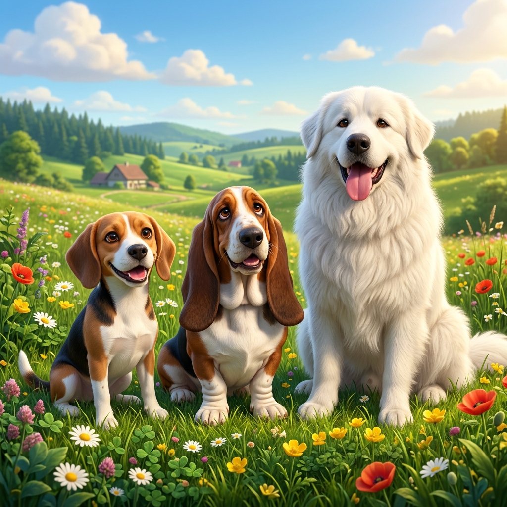 Beagles, Basset Hounds, and Pyrenees: The Real Breeds Behind the Heroes