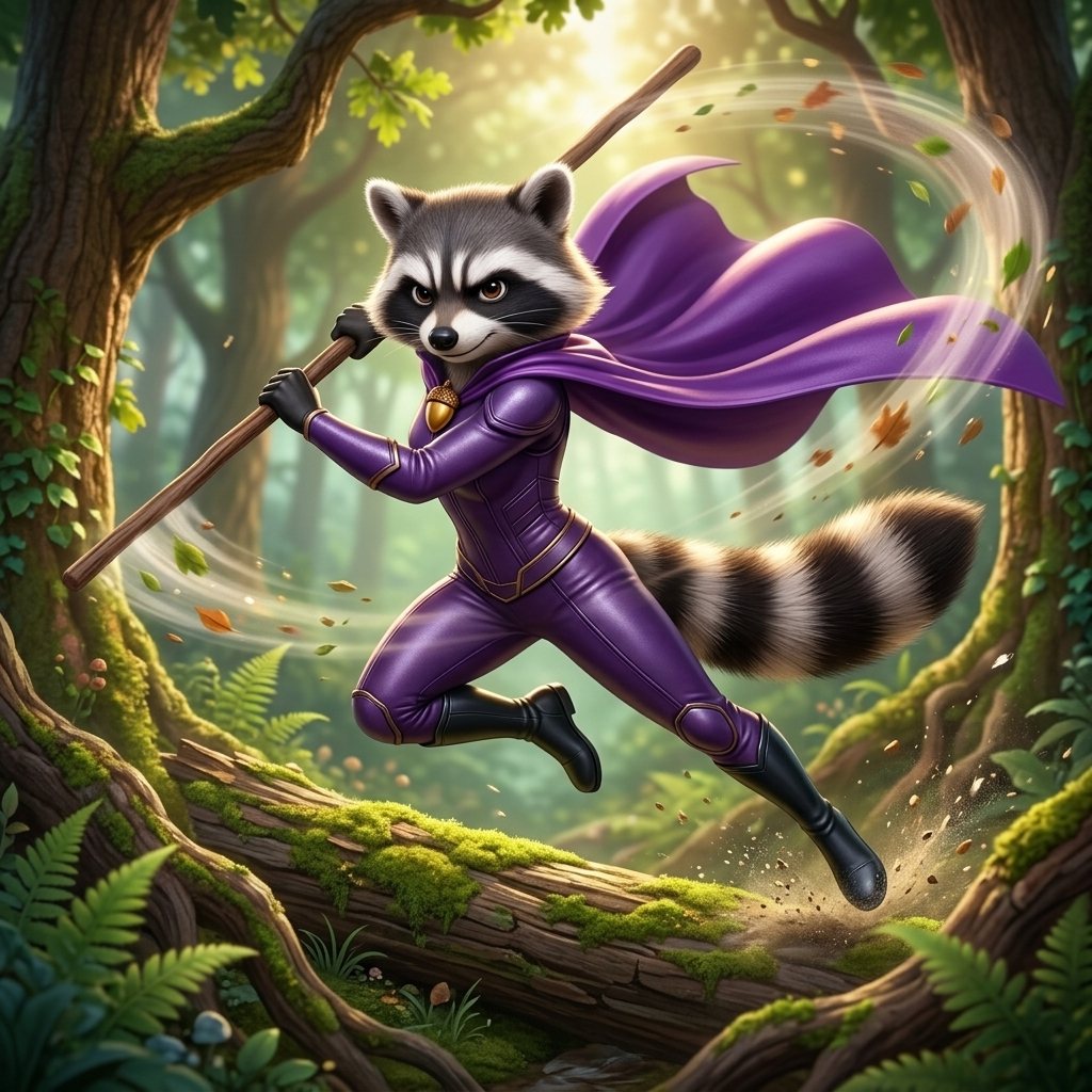 Brin the Raccoon