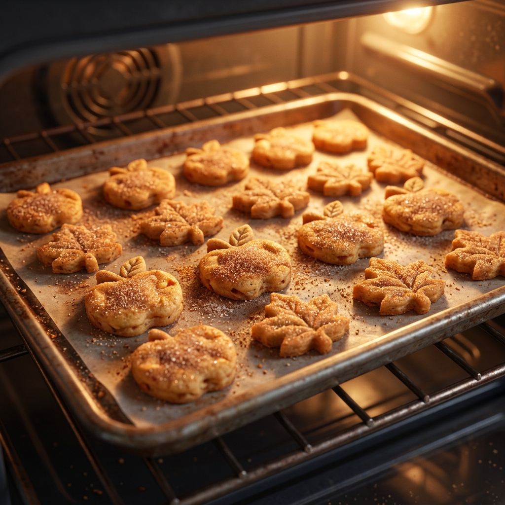 Crispy Apple & Cinnamon Dog Treats