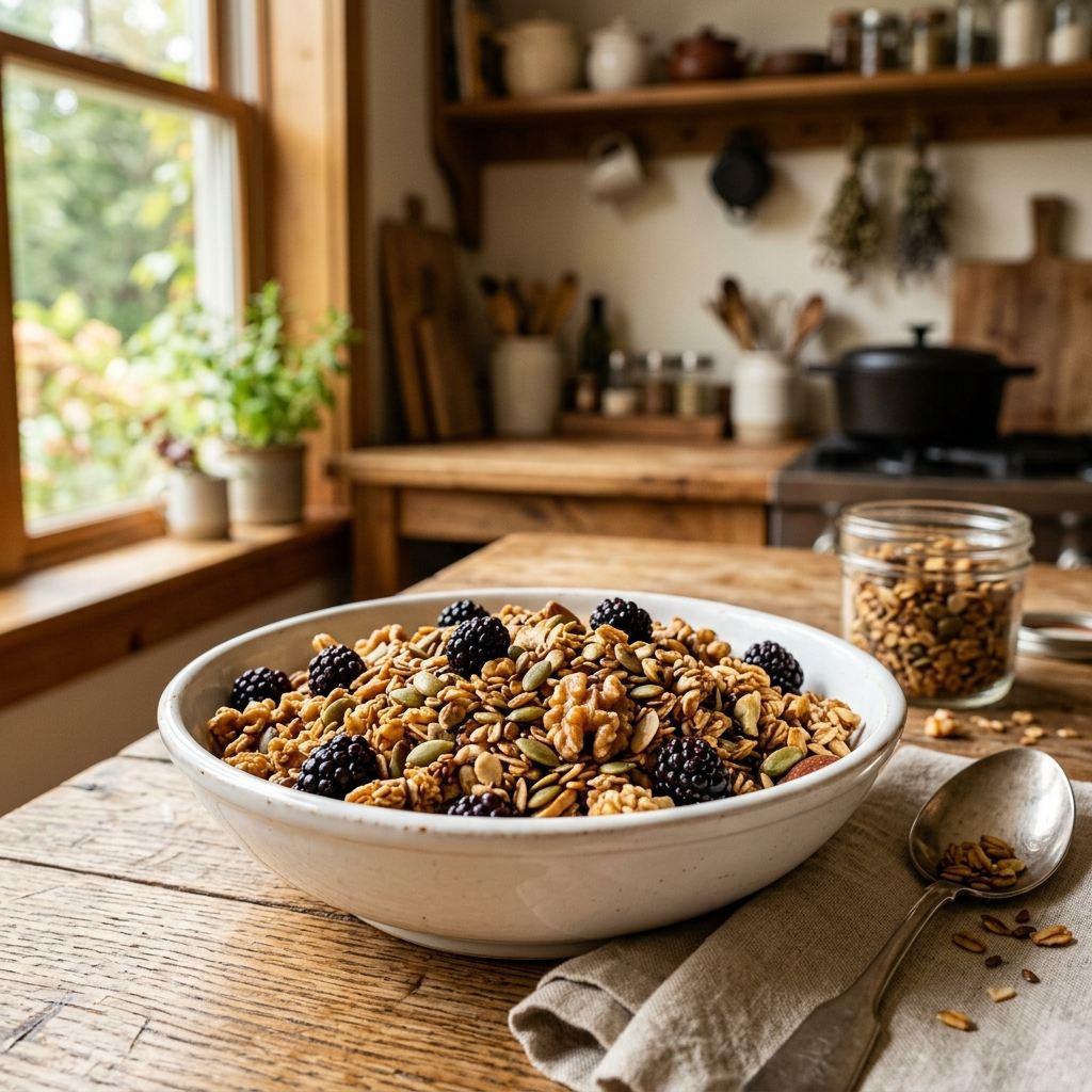 Forest Berry & Nut Granola Clusters