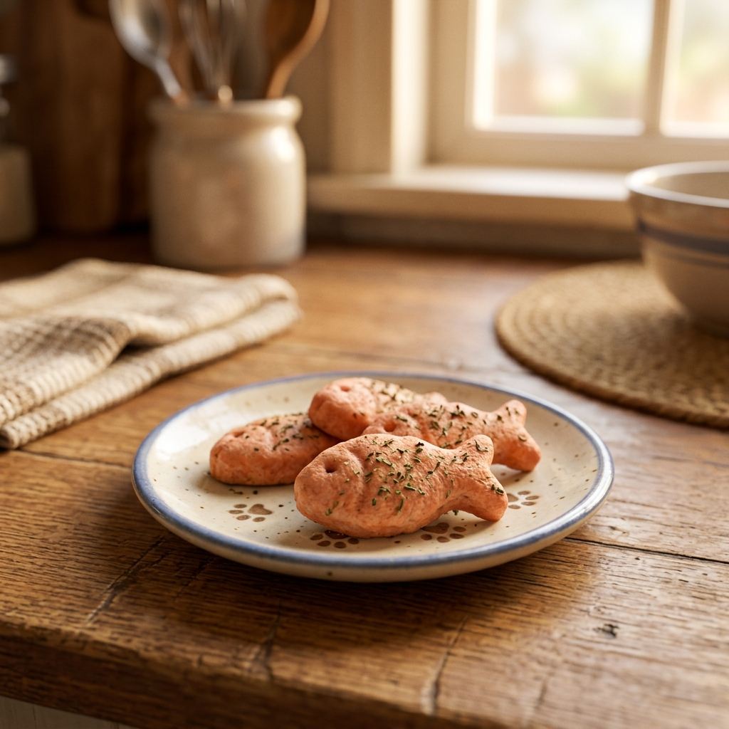 Salmon & Catnip Crunchies