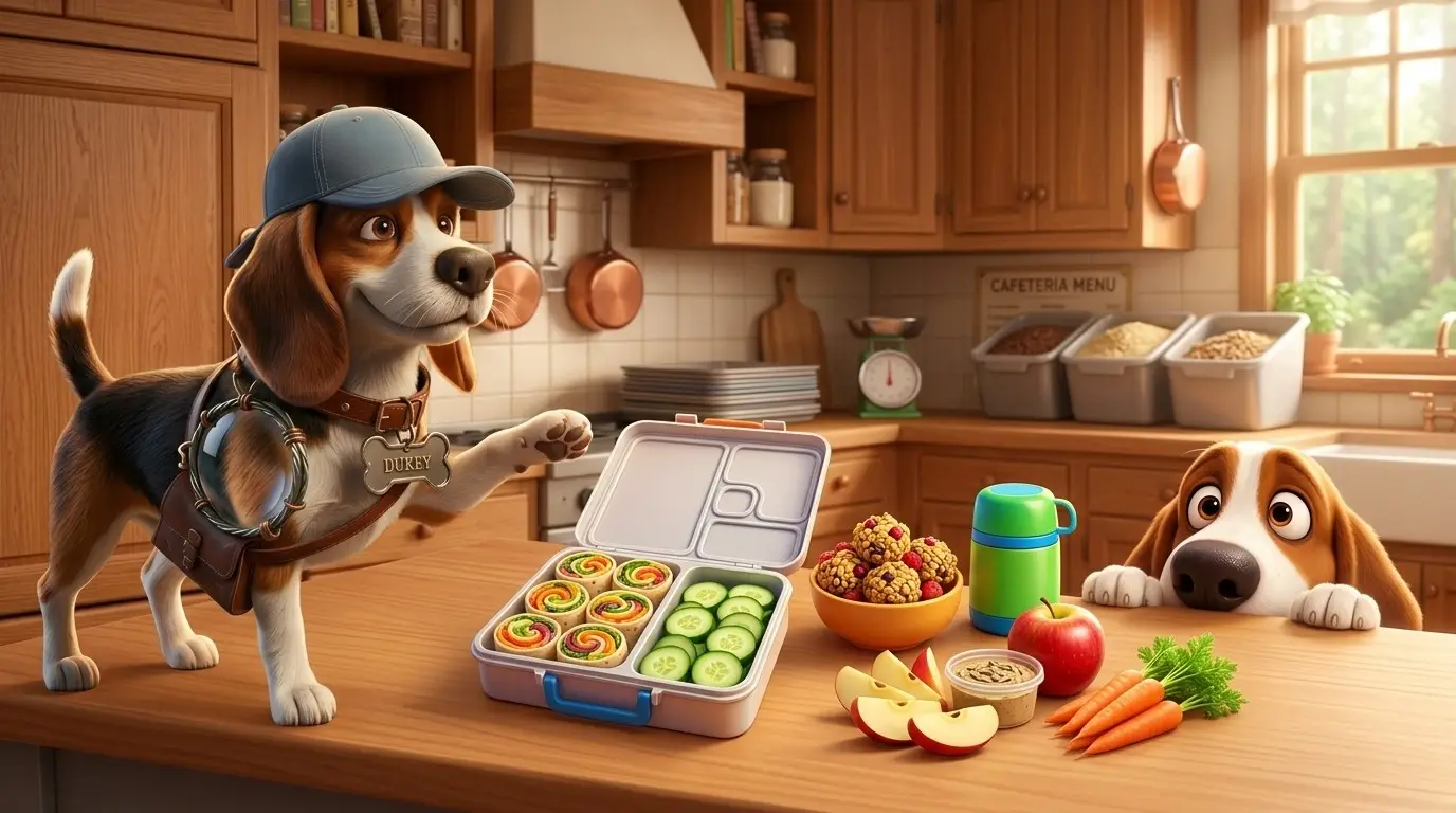 Brain-Fueling School Lunches & Snacks: Dukey's Nutritious & Delicious Kitchen Guide