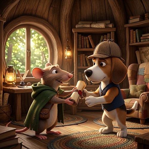 Nibbsley the Inventor Rat